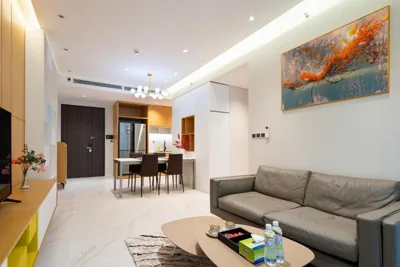 Appartamento con una camera da letto con vista — Premium The Peak Midtown